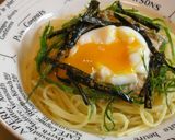 温玉のせピリ辛納豆ソースのスパゲティ♪作り方6写真