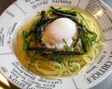 温玉のせピリ辛納豆ソースのスパゲティ♪作り方5写真