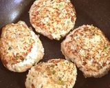 ✩鶏胸ヘルシーねぎまみれバーグ✩作り方4写真