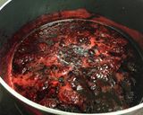 ブラックベリーわらび餅♪作り方1写真