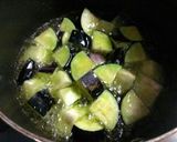 茄子とトマトと蒸し鶏のレモン醤油マリネ作り方5写真