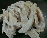 茄子とトマトと蒸し鶏のレモン醤油マリネ作り方6写真