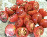 茄子とトマトと蒸し鶏のレモン醤油マリネ作り方7写真