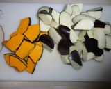揚げない 茄子入り酢豚作り方1写真