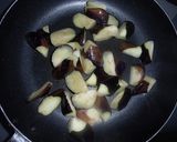 揚げない 茄子入り酢豚作り方3写真