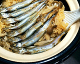 子持ちししゃもときのこの炊き込みご飯作り方6写真