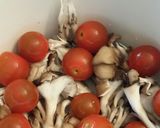 トマトと舞茸のグリル作り方1写真