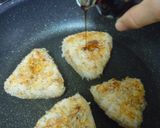じゃこ☆胡麻☆鰹節の焼きおにぎり作り方4写真