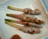 葉生姜の肉巻き作り方3写真