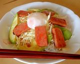 アボカドスパム丼作り方8写真