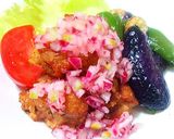 塩レモンで味付け～カリッと夏の塩から揚げ作り方10写真