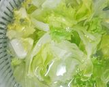 簡単レタスツナサラダ。もう一品おつまみに作り方1写真