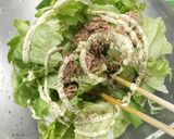 簡単レタスツナサラダ。もう一品おつまみに作り方2写真