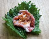 味噌とスイートチリソース味の豚肉シソ巻作り方3写真