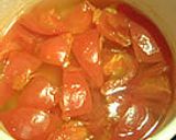冷たいジャガイモとトマトのスープ作り方3写真