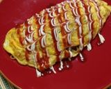 たっぷり野菜のオム焼きそば(^-^)作り方7写真
