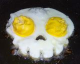 ファニーサイドアップを作ろう！(笑)作り方5写真