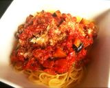 ラタトゥイユソース パスタ作り方6写真