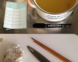おひたし(かぶ,みょうが).純米酒作り方9写真