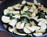 夏野菜♫ナスとズッキーニのトマト煮込み作り方4写真