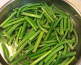 ニンニクの芽とエビの甘酢醤油炒め作り方1写真