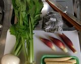 おひたし(かぶ,みょうが).純米酒作り方13写真