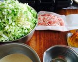 ふわふわお好み焼き☆キャベツ一玉使い切り作り方3写真