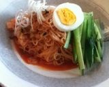 韓国料理 素麺で簡単！キムチビビングクス作り方6写真