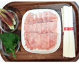みょうがとかぼすの冷しゃぶそうめん♪作り方1写真