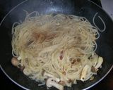 きのこのペペロンチーノ作り方3写真