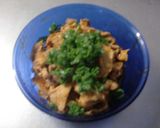ビビンバ風のっけ丼作り方3写真
