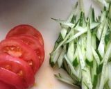 バンバンジー風冷やし中華作り方4写真