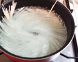 みょうがとかぼすの冷しゃぶそうめん♪作り方6写真