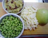 枝豆と林檎と金時芋の爽やかゼリー作り方3写真