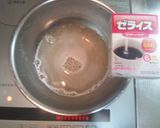枝豆と林檎と金時芋の爽やかゼリー作り方4写真