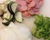手抜きナポリタンf^^;作り方1写真