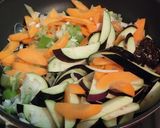 たっぷり野菜の春雨炒め作り方2写真