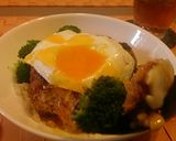 ◆簡単&美味♡ロコモコ風テリヤキ丼◆作り方7写真