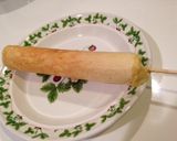 りんごフィリング入りスティックパンケーキ作り方6写真