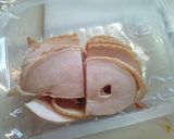スモークチキンのサラダうどん作り方2写真