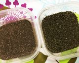 しそジュースでからし葉のふりかけ作り方1写真