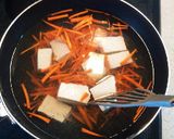 具沢山の炒り豆腐作り方1写真