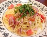 超簡単♪＊トマトと青じその冷製パスタ＊作り方10写真