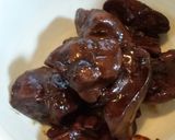 鶏レバーのソース煮作り方5写真