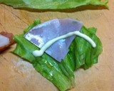 ❤ちくわにIN♪レタスとハムくるくる❤作り方2写真