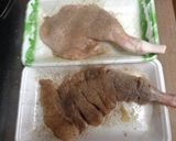 クリスマスに丸亀名物 骨付き鶏 親雛！作り方4写真
