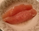 ◆簡単副菜♡ささみとキュウリの中華和え◆作り方1写真