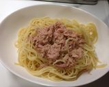サンマパスタ風味のさっぱりツナパスタ作り方5写真