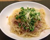 サンマパスタ風味のさっぱりツナパスタ作り方8写真