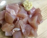 ご飯が進む♡胡麻味噌チキン作り方1写真